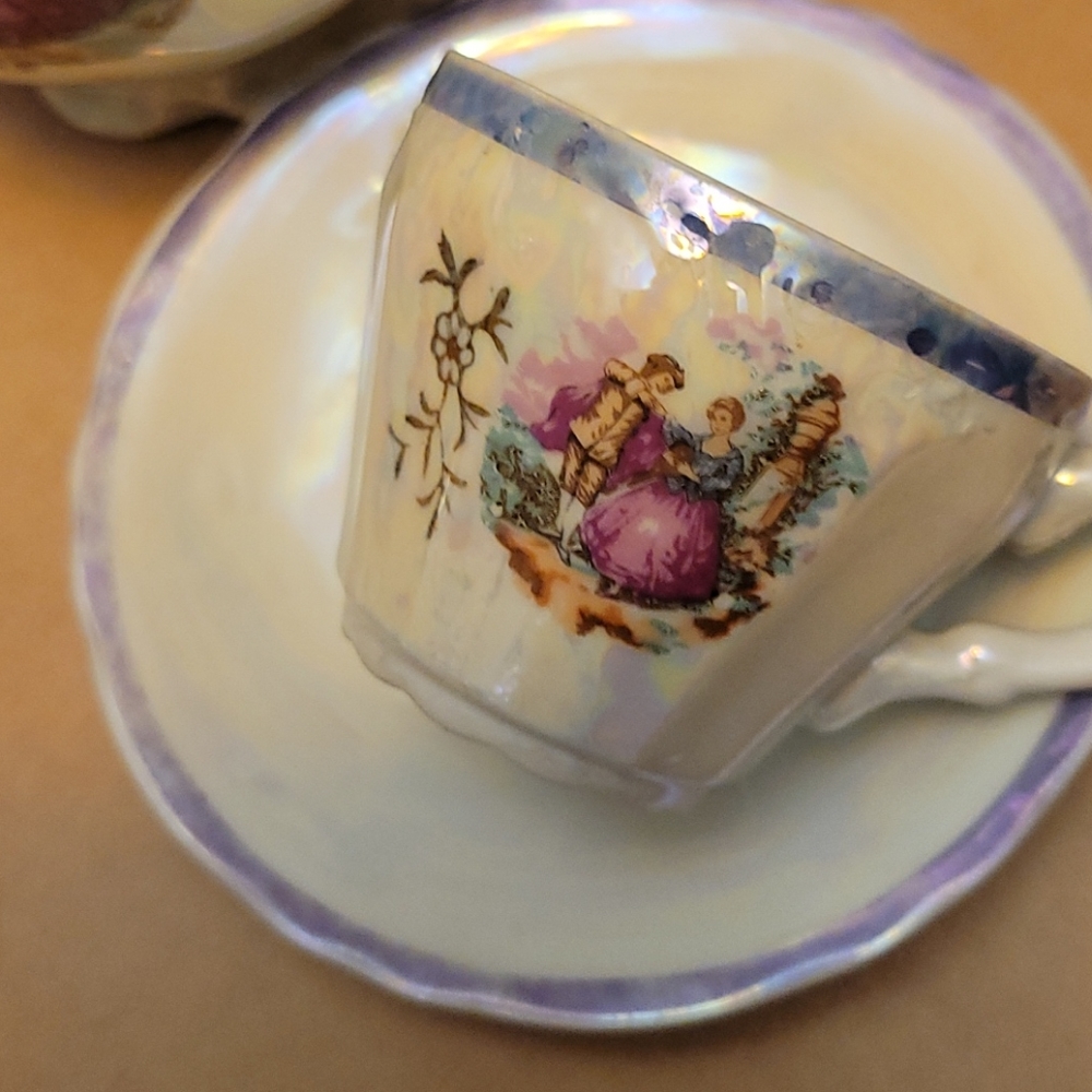 DEMITASSE SET: 12 PEICES - Picture 5 of 11